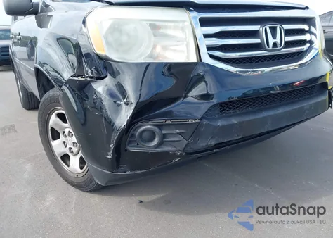 2013 Honda Pilot Lx z USA, uszkodzony, nr VIN 5FNYF3H24DB044230